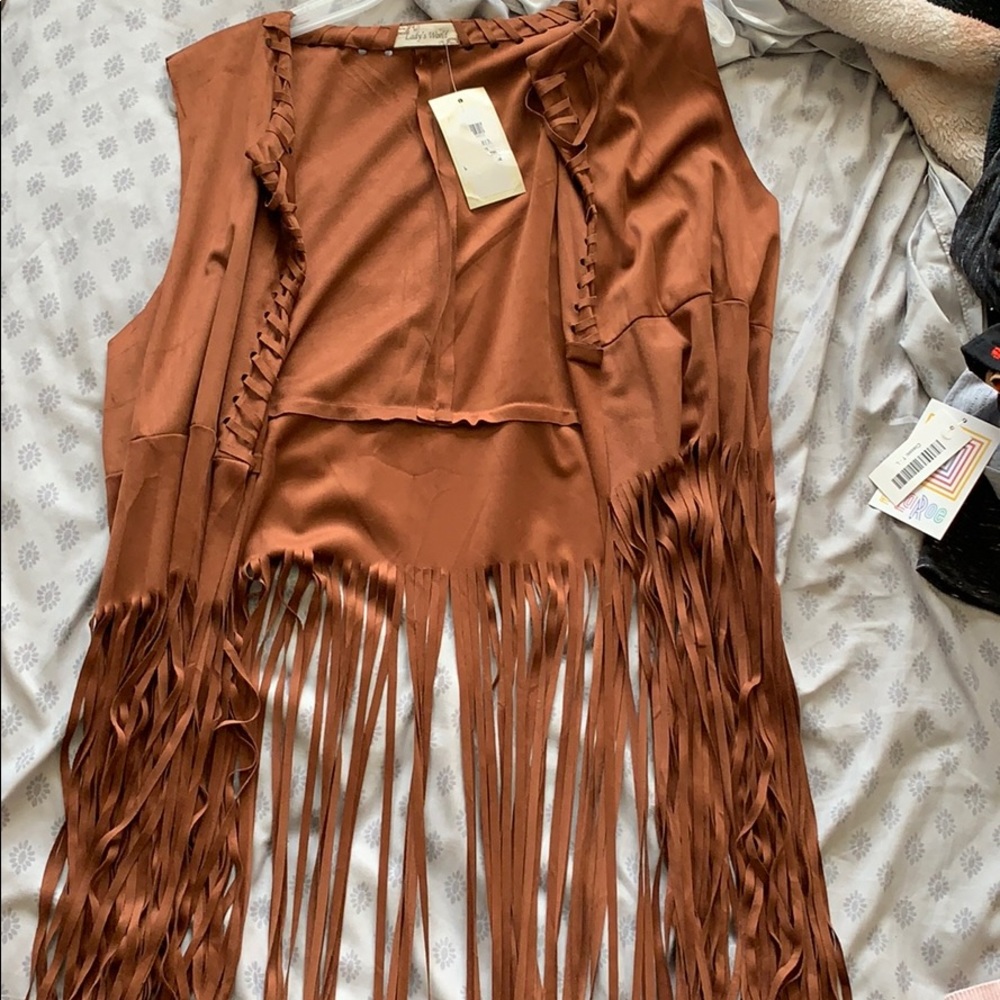 Fringe vest